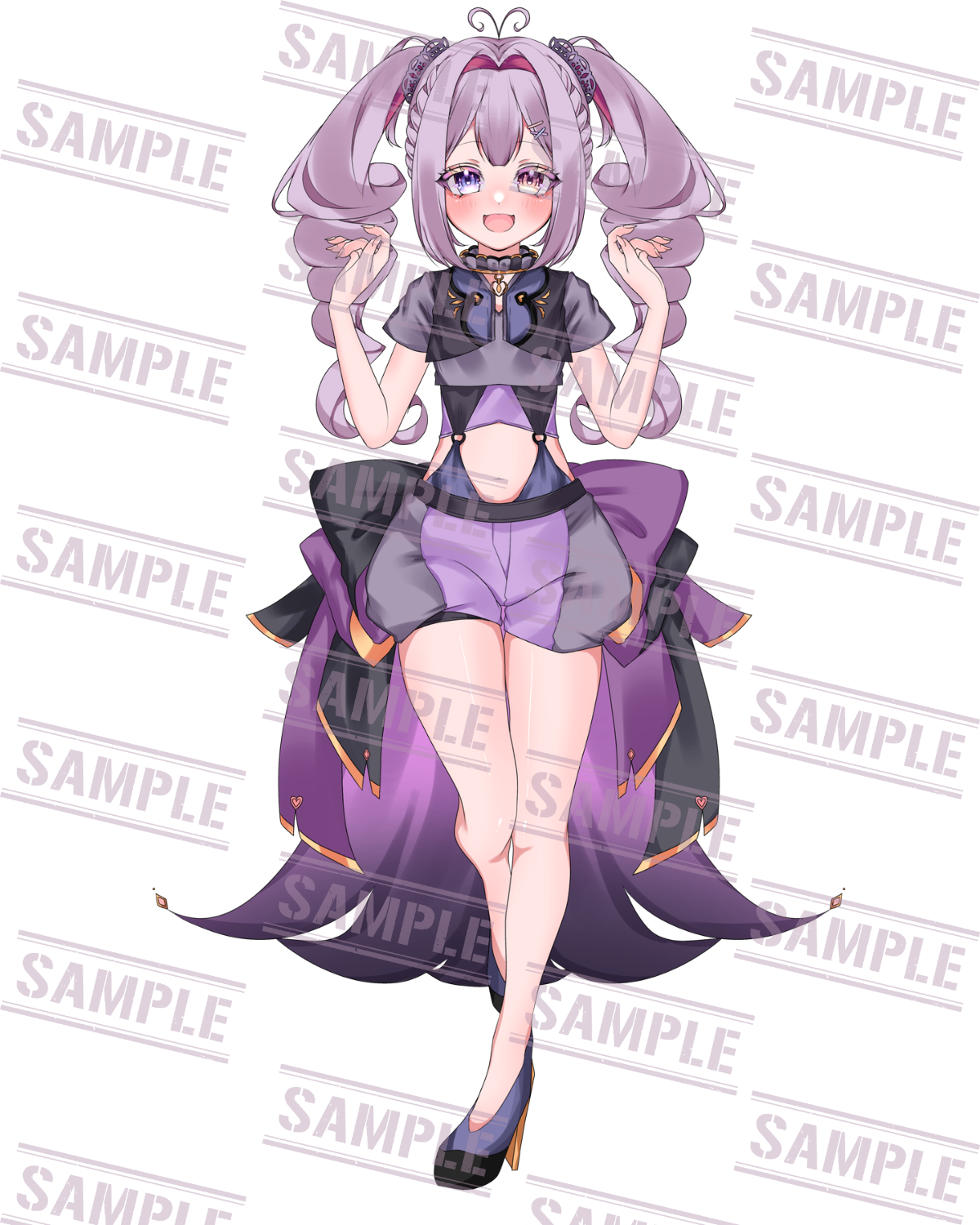 紫ちゃんの衣装