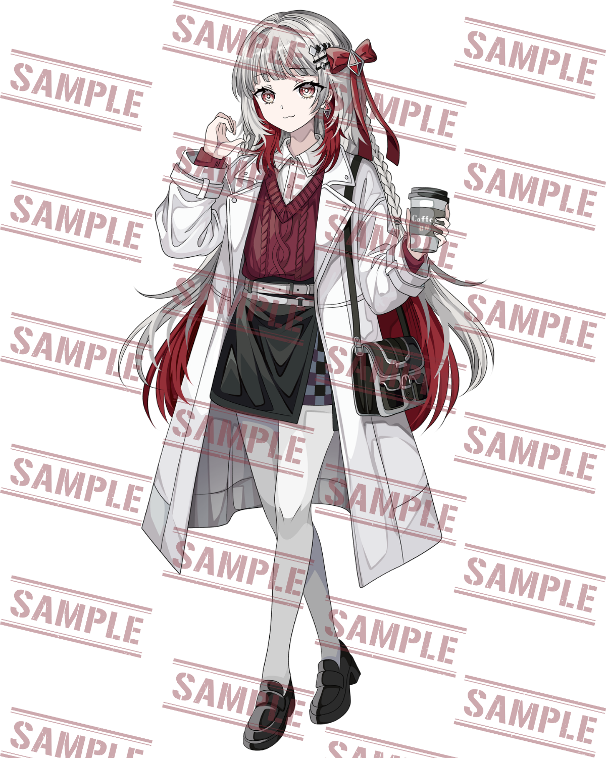 白衣ちゃんの衣装